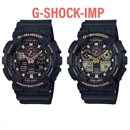นาฬิกา CASIO G-SHOCK รุ่น GA-100GBX-1A4 ของแท้ประกันศูนย์ CMG 1ปี