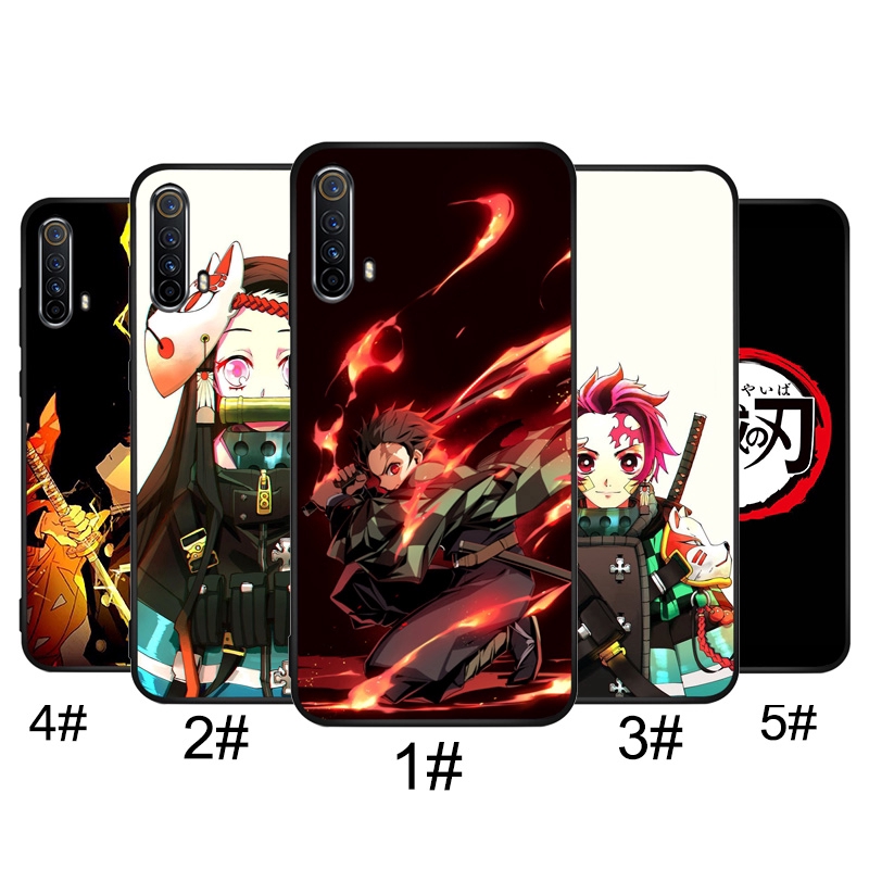 OPPO Realme 2 3 5 Pro Realme Q XT X Lite Realme X50 C2 Demon Slayer Kimetsu No Yaiba Phone Case