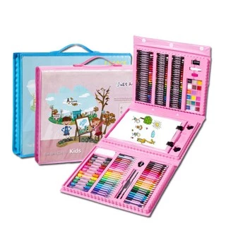 Art Set 208 พาเลทชุดระบายสี เซ็ทใหญ่ 208 ชิ้น (กล่องมี 2 สีให้เลือก )