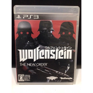 แผ่นแท้ [PS3] Wolfenstein: The New Order (Japan) (BLJM-61201)