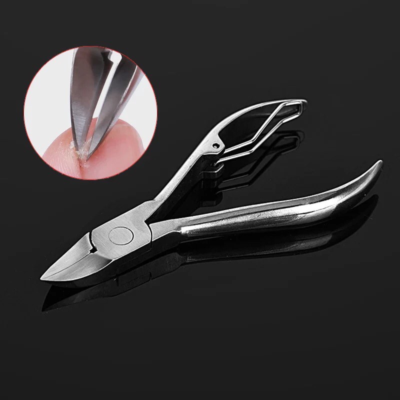 กรรไกรตัดเล็บปลายโค้งสแตนเลส กรรไกรตัดเล็บขบ กรรไกรตัดหนัง ปลายโค้ง Eagle Tip [สินค้าเกรดA อย่างดี] ราคา ถูกที่สุด ดีลบีเคเค แกลเลอรีภาพที่ 7