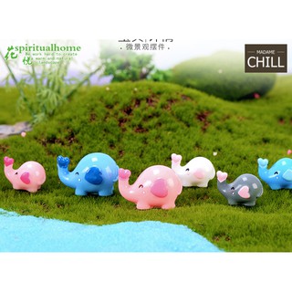 [MC170] ตุ๊กตุ่นจิ๋ว ช้างน้อย 4 สี 🐘 (1 ตัว ราคา 10 บาท)