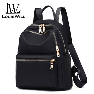 LouisWill Women Fashion Backpacks Waterproof Oxford Shoulder Bags Korean Style