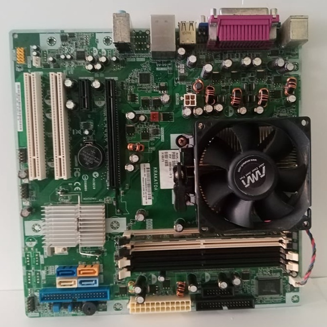 เมนบอร์ด HP AMD AM2 (hp krakatoa) + แรม 2 GB. + CPU AMD Athlon (tm) ll ...