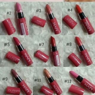 ลิปสติก NYX butter lipstick 