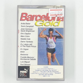 [01244] Barcelona Gold (TAPE)(USED) เทปเพลง เทปคาสเซ็ต มือสอง !!