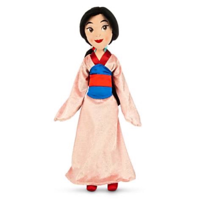 Mulan Plush Doll ตุ๊กตามู่หลาน เจ้าหญิงดิสนีย์ สูง 21” ของแท้ Disney Store