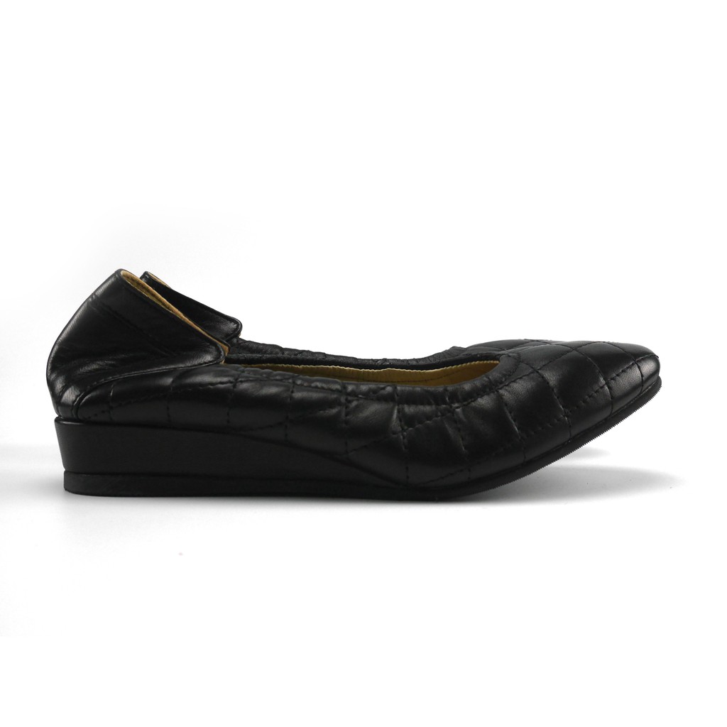 [PRE-ORDER] ]Bloc B. EMMA MADISON - 1 inch heels quilted ballet style shoes