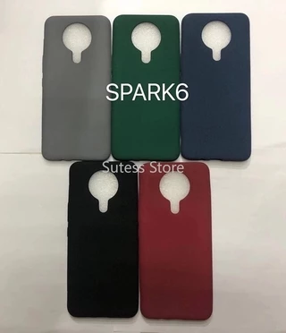 Tecno Spark 6 Go 5 Pro Air Tecno Pova Phone Matte Soft feeling TPU Casing Silicon Case Soft Cover