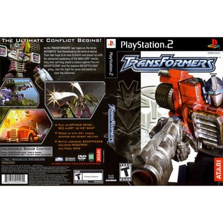 TRANSFORMERS [PS2 US : DVD5 1 Disc]