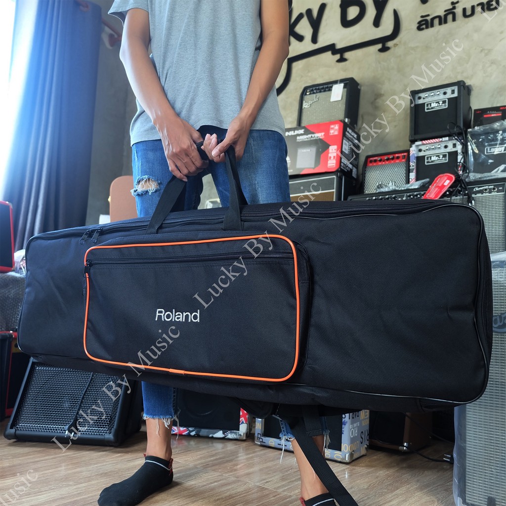 [ส่งด่วน!🎹] กระเป๋าคีย์บอร์ด Roland ใส่รุ่น XPS-30 / PRS-27 ได้ ผ้าบุฟองน้ำหนา ถือสะพายได้ โลโก้ปัก พกพาสะดวก ดีไซน์สวย