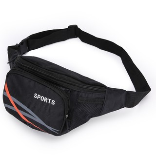 กระเป๋าคาดเอว กระเป๋าคาดอก SPORT สีดำ -babyandyou