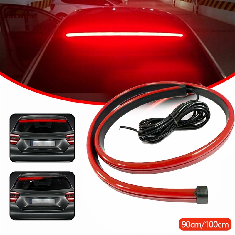 Hw 90 ซม. / 100 ซม. ไฟ Led ไฟเบรคสามสัญญาณ Drl ไฟเลี้ยวไฟเบรคสําหรับยานพาหนะ Dc 12V
