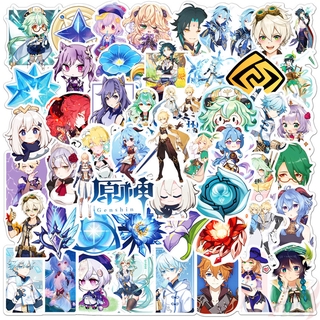 100Pcs/Set ❉ Genshin Impact Series C สติ๊กเกอร์ ❉ Cartoon Games DIY Fashion Luggage Laptop Skateboard Doodle Decals สติ๊กเกอร์