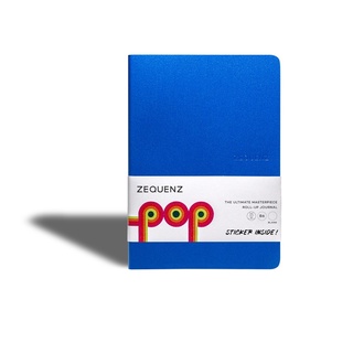 ZEQUENZ POP "Indigo" สมุดโน๊ต Zequenz สีน้ำเงิน