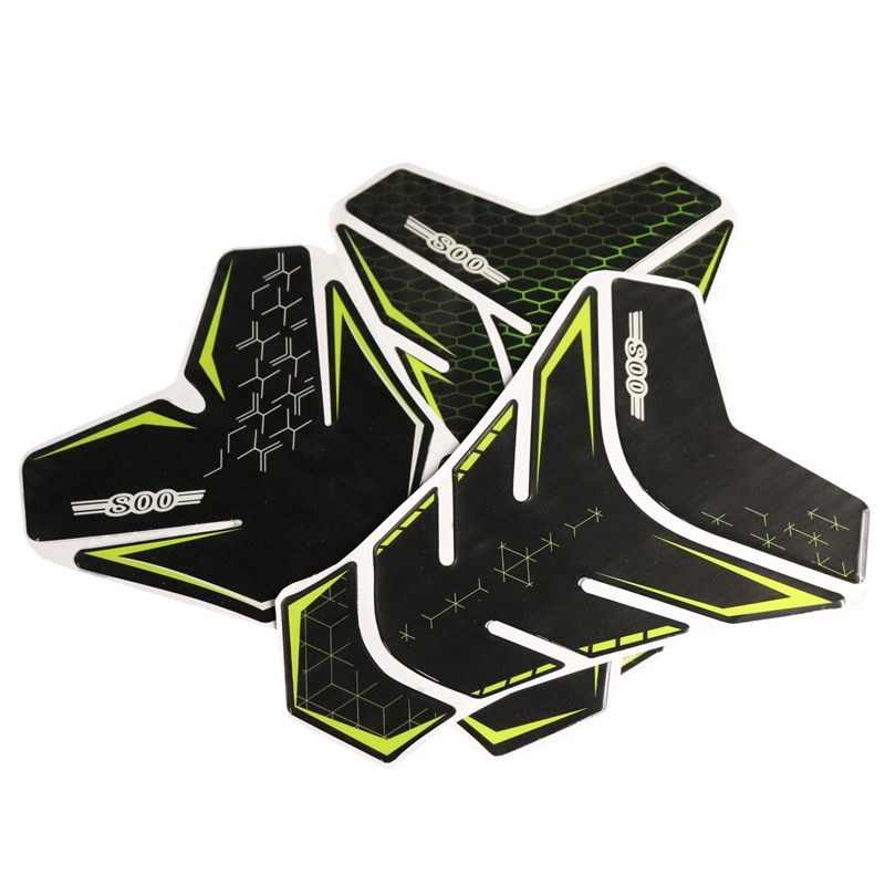 3D Carbon Fiber Motorcycle Fuel Tank Pad Cover Protector Decal Stickers For Kawasaki W800 Z800 e ver