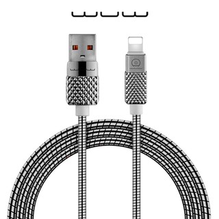 สายชาร์จและรับส่งข้อมูลData cable WUW-X24 for android V8 (Titanium Silver)