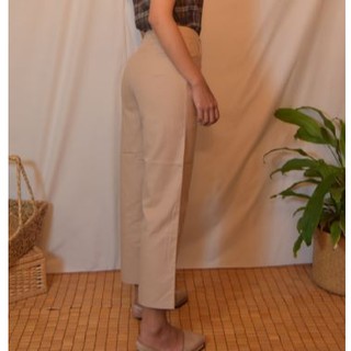 Warm smile linen pants - pant