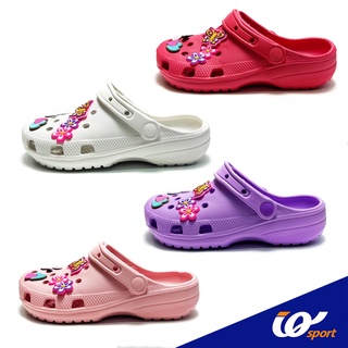 IQ Shoes รองเท้าคร็อก รองเท้าหัวโตแบบสวม มี4สี รุ่นหัวโตY5002