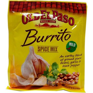 Old El Paso Burrito Seasoning Mix 50g ราคาสุดคุ้ม ซื้อ1แถม1 Old El Paso Burrito Seasoning Mix 50g ราคาสุดคุ้มซื้อ 1 แถม