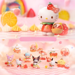 ★Hgtoys★[เลือกได้] [ของแท้] Toptoy Sanrio Sweet Strawberry Paradise Series กล่องสุ่ม ตุ๊กตา เครื่องประดับ ของขวัญ อินเทรนด์