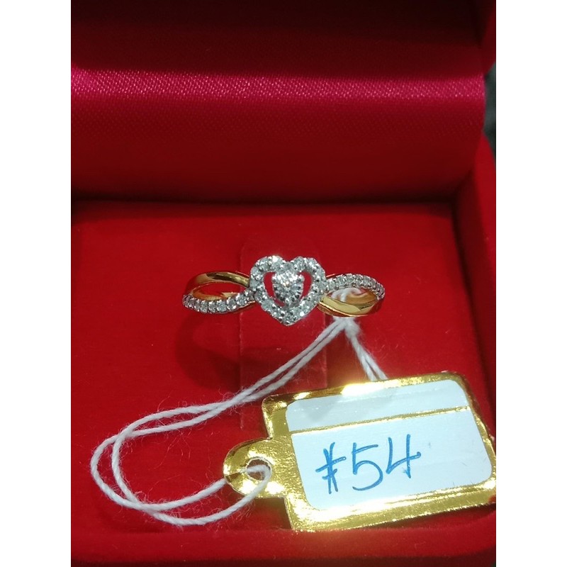 แหวนทองแท้เพชรแท้9k💎