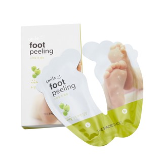 มาส์คเท้า The Face shop SMILE FOOT PEELING MASK 20 ml. 1 คู่ ราคาพิเศษค่ะ (มีจำนวนจำกัด)