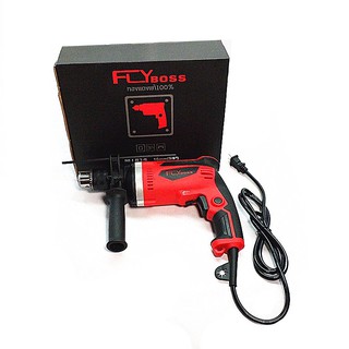 FLYBOSS สว่านไฟฟ้า 2 ระบบ เจาะ กระเเทก 16 มม. รุ่น MT-814 ทองแดงแท้ 100%