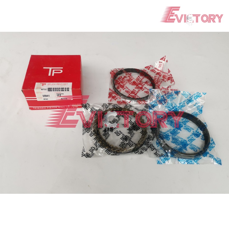 For Toyota 4500 FZJ80 LC80 engine repair 1FZ piston ring set