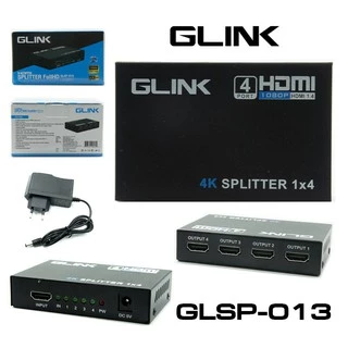HDMI Splitter 1:2 / 1:4 / กล่องแยกจอ แยกสัญญาณ HDMI รุ่น GLSP012 GLSP013