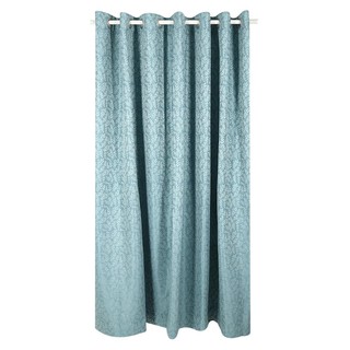 Window curtain CURTAIN LORCA UV 270X160 CYAN A-HLS Curtains, blinds Home &amp; Furniture ผ้าม่านหน้าต่าง ผ้าม่าน EYELET HOME