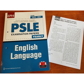 ข้อสอบ psle english. 2019-2021