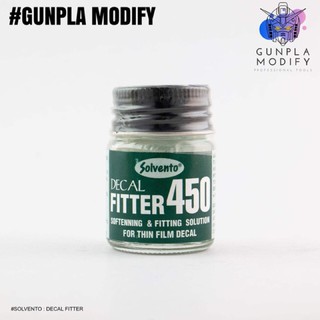 Solvento น้ำยาติดดีคอลเก่า Decal Fitter 450 ขนาด 12.5 ml