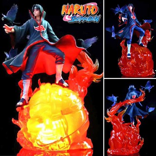 Figure ฟิกเกอร์ Model โมเดล Naruto Shippuden นินจาจอมคาถา โอ้โฮเฮะ นารูโตะ ตำนานวายุสลาตัน Uchiha Itachi อุจิวะ อิทาจิ