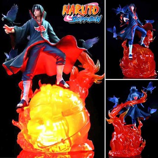 Figure ฟิกเกอร์ Model โมเดล Naruto Shippuden นินจาจอมคาถา โอ้โฮเฮะ นารูโตะ ตำนานวายุสลาตัน Uchiha Itachi อุจิวะ อิทาจิ