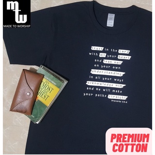 MTW Trust in the Lord | Christian Bible Verse Shirt for Men Women Unisex