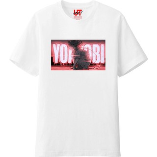 เสื้อยืดผ้าฝ้ายพิมพ์ลายขายดี ลดราคา-uniqlo YOASOBI joint UT เสื้อยืดคอกลม แขนสั้น พิมพ์ลาย สําหรับผู้ชาย และผู้หญิง 2022