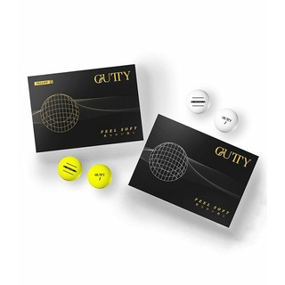 [Hot Selling] Malaysia Gutty Feel Soft Golf Ball with Tri-AIM Triple Putting Lines KLGN