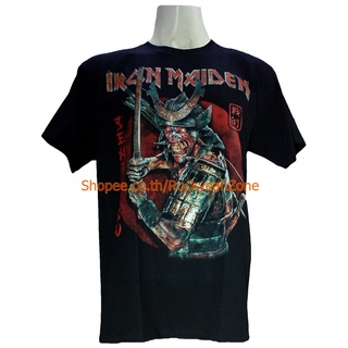 เสื้อวง IRON MAIDEN เสื้อไซส์ยุโรป ไอเอิร์นเมเดน ไอร่อน PTA1834 เสื้อยืดแฟชั่นวงดนตรี Rockyeah