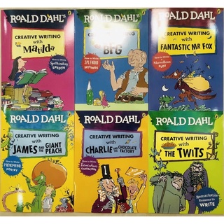 Roald Dahls Creative Writing with Charlie and the Chocolate Factory/Twits/Matilda/BFG…, Ages 7-11, 6 Books Set