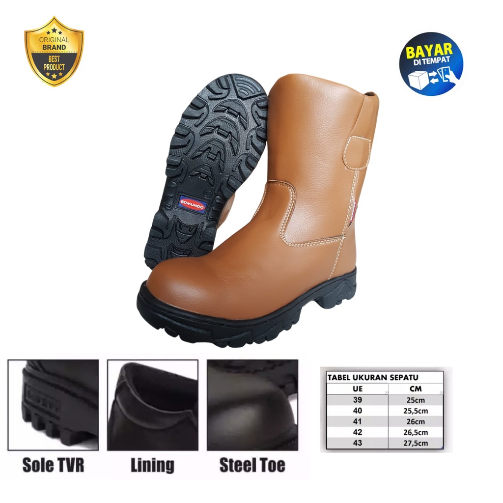EDMUNDO BROWN SAFETY BOOTS QUALITY SAFETY BOOTS AT AFFORDABLE PRICES
