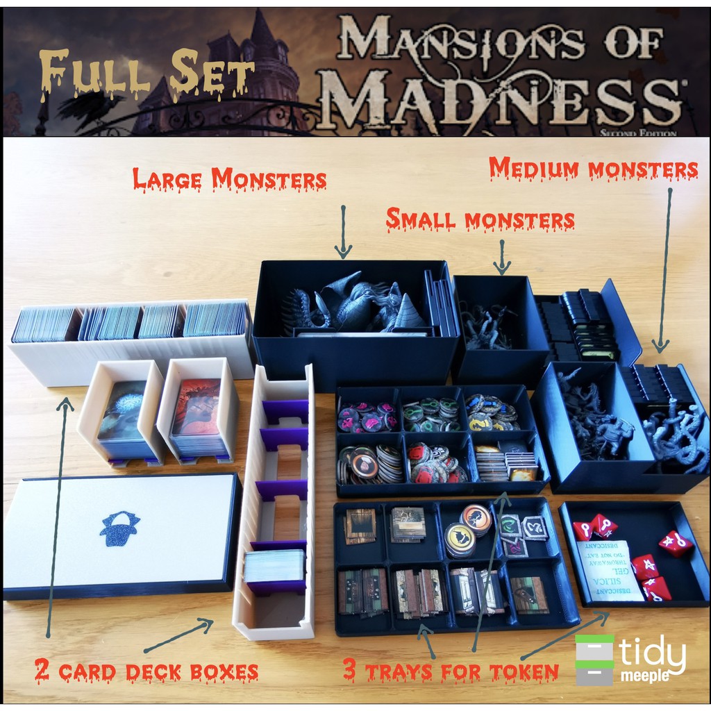 Tidy Insert สำหรับเกม Mansion of Madness