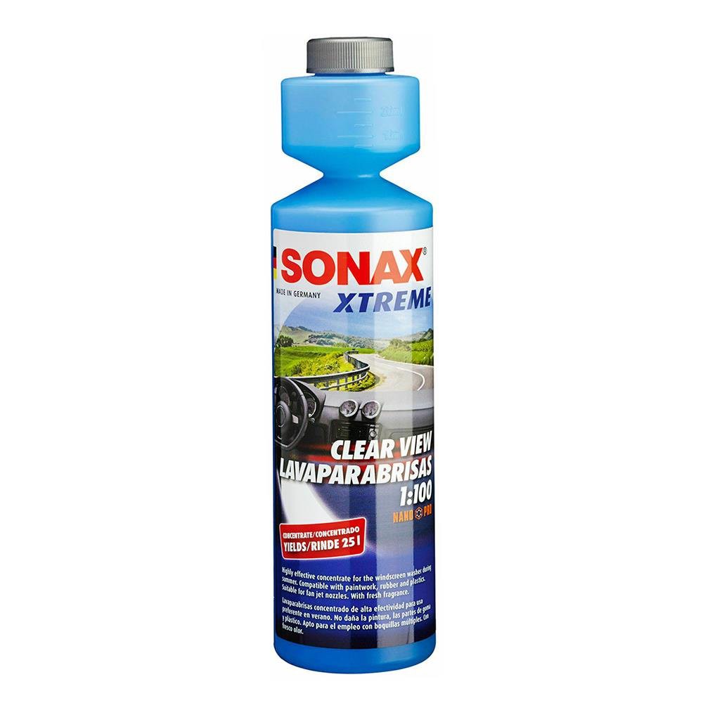 หัวเชื้อเติมที่ฉีดกระจกสูตรนาโน SONAX XTREME 250 มล. WINDSCREEN CLEANER SONAX XTREME NANO PRO 250ML