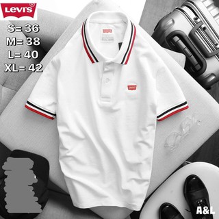 levis เสื้อโปโลแขนสั้น