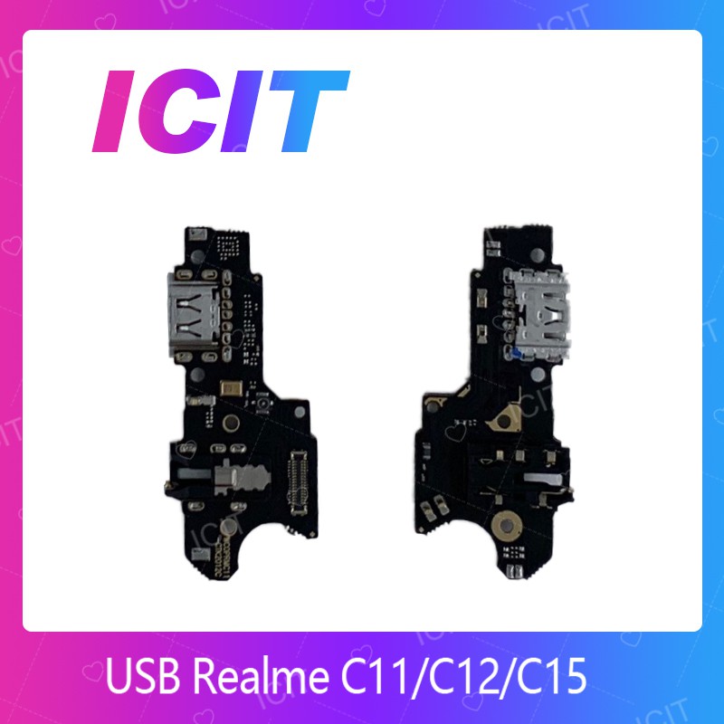 Realme C11/C12/C15 อะไหล่สายแพรตูดชาร์จ แพรก้นชาร์จ Charging Connector Port Flex Cable（ได้1ชิ้นค่ะ) ICIT 2020