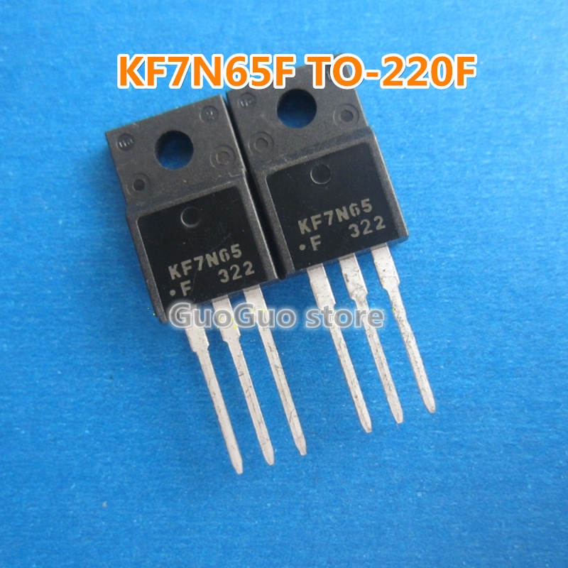 5 ชิ้น KF7N65F TO-220F KF7N65 TO-220 7A/650V N-channel MOSFET ทรานซิสเตอร์