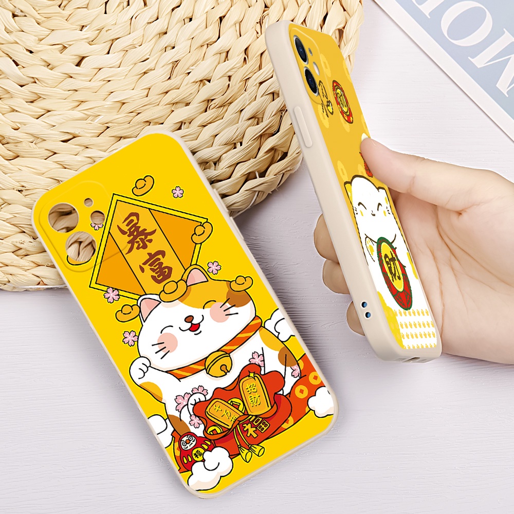 Infinix Note 10 11 Pro Hot 10 Play 10s 11s TPA Case Cute Cartoon Make A Ffortune Painted Phone Case For Tecno Camon 17 Pro 17P Spark 7 Pro Anti-drop Shockproof Pattern Back Shell #8