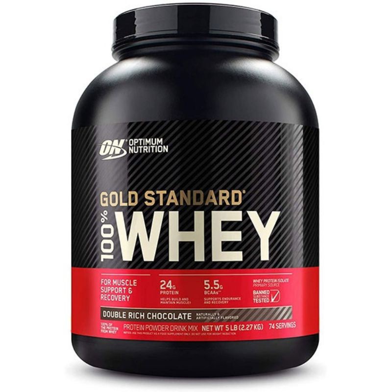 Optimum Nutrition 100% Whey Protein Gold Standard 5Lbs. เวย์โปรตีน