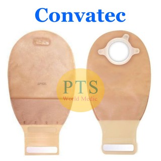 ถุงอุจจาระ Convatec ขุ่น มีตัวกรองกลิ่น ระบายแก๊ส (เฉพาะถุง) (1 ถุง)