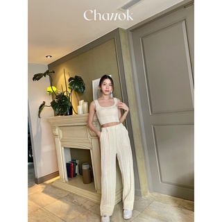 🔥New🔥ชุดเซ็ตป้ายChanok มี สีครีม(พร้อมส่ง📮)